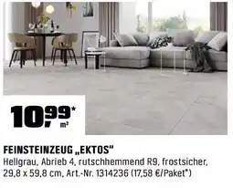 OBI Feinsteinzeug ektos Angebot