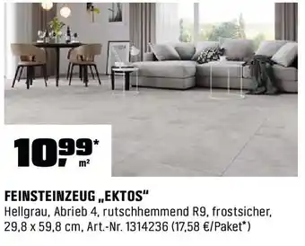 OBI Feinsteinzeug ektos Angebot