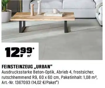 OBI Feinsteinzeug urban Angebot