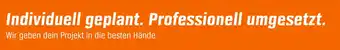 OBI Individuell geplant. professionell umgesetzt. Angebot