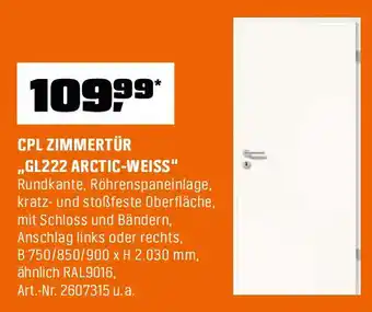 OBI Cpl zimmertür Angebot