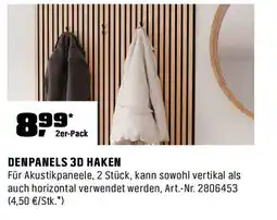OBI Denpanels 3d haken Angebot