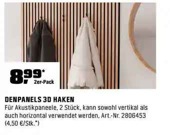 OBI Denpanels 3d haken Angebot