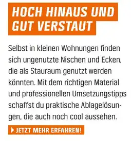 OBI Hoch hinaus und gut verstaut Angebot