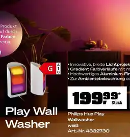 OBI Philips hue play wallwasher weiß Angebot