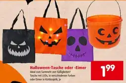 Interspar Halloween Tasche oder Eimer Angebot