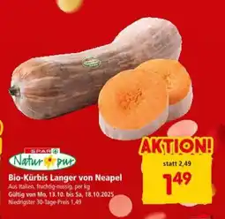 Interspar Bio-Kürbis Langer von Neapel Angebot