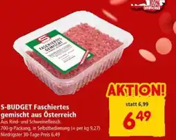 Interspar S-BUDGET Faschiertes gemischt Angebot