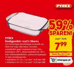 Interspar PYREX Kochgeschirr Angebot