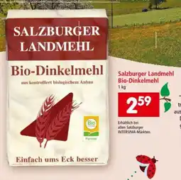 Interspar Salzburger Landmehl Bio Dinkelmehl Angebot