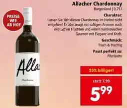 Interspar Allacher Chardonnay Angebot