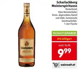 Interspar Scharlachberg Meisterspirituose Angebot