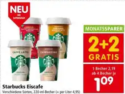 Interspar Starbucks Eiscafe Angebot