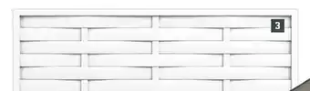 OBI Sichtschutzzaun-Element Longlife Romo Angebot