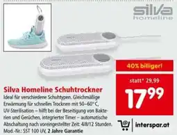 Interspar Silva Homeline Schuhtrockner Angebot