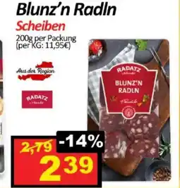 Wurstico Blunz'n Radin Scheiben Angebot