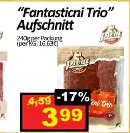 Wurstico Fantasticni Trio Aufschnitt Angebot