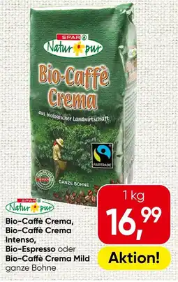 Spar Bio-caffe crema Angebot