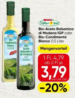 Spar Bio- Aceto Balsamico di Modena IGP Bio- Condimento Bianco Angebot