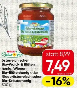Spar Österreichischer bio-wald- & blüten honig, wiener bio-blütenhonig oder niederösterreischischer bio-kräuterhonig Angebot