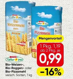 Spar Bio-weizen-, bio-roggen- oder bio-pizzamehl Angebot