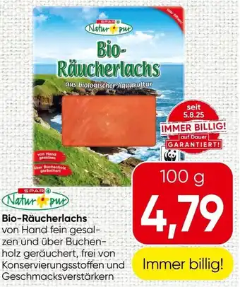 Spar Bio-räucherlachs Angebot