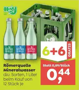 ADEG Römerquelle mineralwasser Angebot