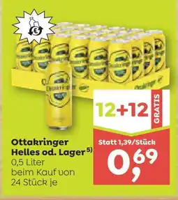 ADEG Ottakringer Helles od. Lager 5 Angebot