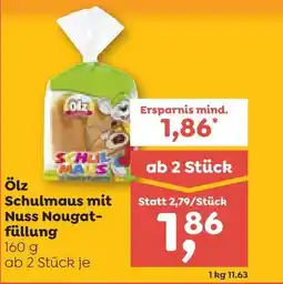 ADEG Ölz schulmaus mit nuss nougat füllung Angebot