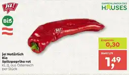 ADEG Ja! natürlich bio spitzpaprika rot Angebot