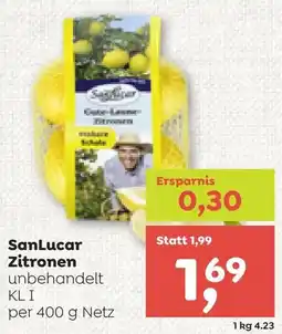ADEG Sanlucar zitronen Angebot