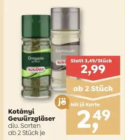 ADEG Kotányi Gewürzgläser Angebot
