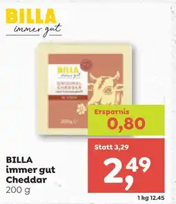 ADEG Billa immer gut cheddar Angebot