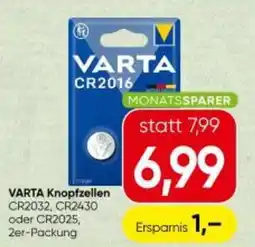 Spar Varta knopfzellen Angebot