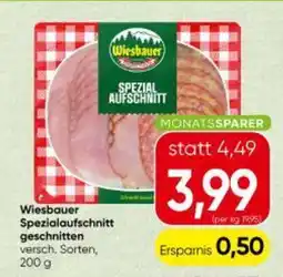 Spar Wiesbauer Spezialaufschnitt geschnitten Angebot