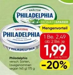 Spar Philadelphia Angebot