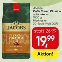 Spar Jacobs Caffe Crema Classico oder Intenso Angebot