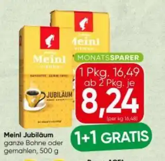 Spar Meinl Jubiläum Angebot