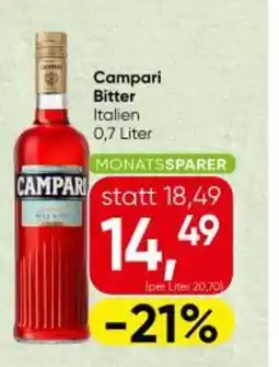 Spar Campari Bitter Angebot