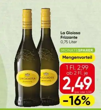 Spar La Gioiosa Frizzante Angebot