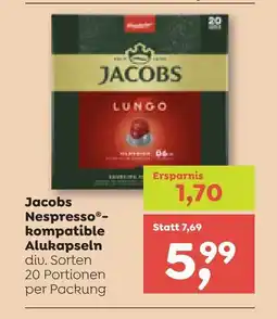 ADEG Jacobs Nespresso kompatible Alukapseln Angebot