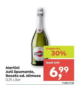 ADEG Martini Asti Spumante, Rosato od. Mimosa Angebot