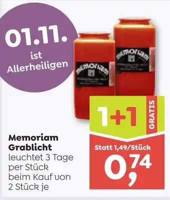 ADEG Memoriam Grablicht Angebot
