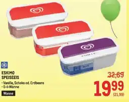 Metro Eskimo speiseeis Angebot
