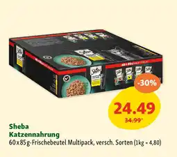 Fressnapf Sheba Katzennahrung Angebot
