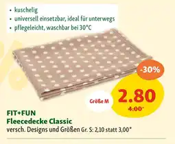 Fressnapf Fit+fun fleecedecke classic Angebot