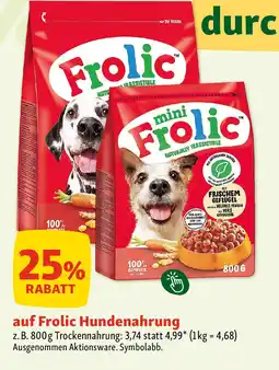 Fressnapf Auf frolic hundenahrung Angebot
