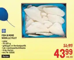 Metro Fish & more scholle filet Angebot