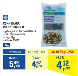 Metro Connemara miesmuscheln Angebot