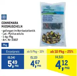 Metro Connemara miesmuscheln Angebot